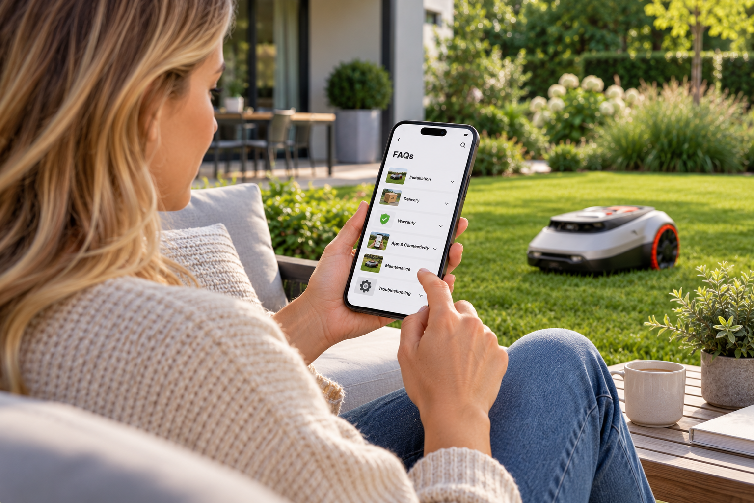 Robotic mower frequently asked questions