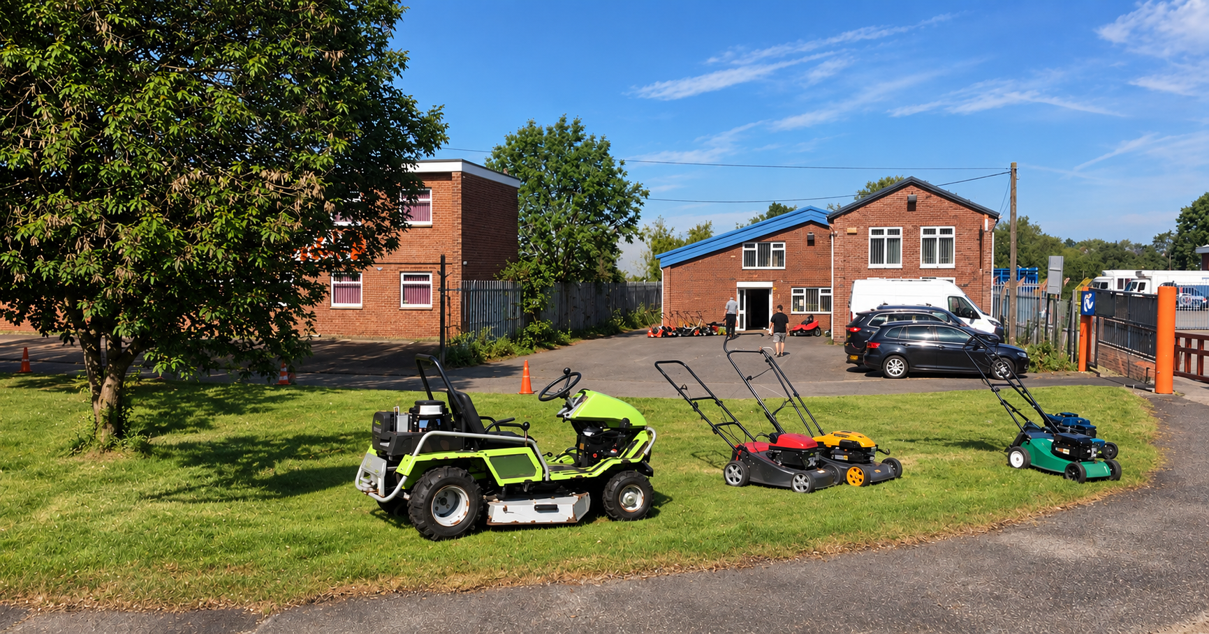 Robotmower.co.uk showroom in Derby